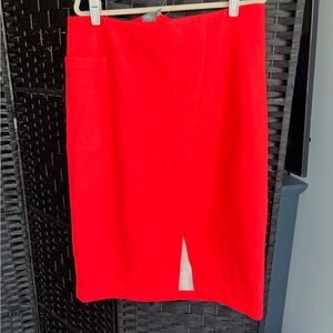 ASOS Orange Red Women's Skirt